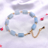 Aquamarine Chakra Chain Bracelet for Women