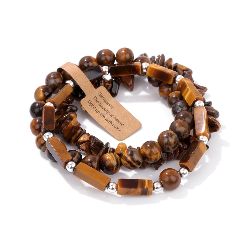 Dalmation Beads Bracelet Amethyst Opal Quartz Charm Bracelet