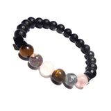Natural Stone Bracelet Lucky Fashion Colorful Gemstones Healing Beaded