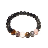 Natural Stone Bracelet Lucky Fashion Colorful Gemstones Healing Beaded
