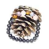 Natural Stone Bracelet Lucky Fashion Colorful Gemstones Healing Beaded