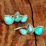 Natural Stone Earrings Ear Climber Crawler Earrings
