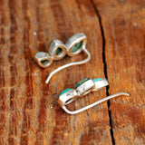 Natural Stone Earrings Ear Climber Crawler Earrings