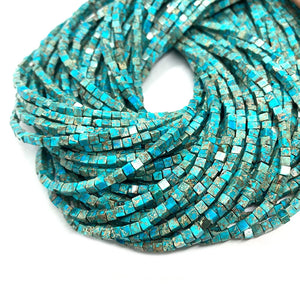Natural Stone Emperor Bracelet Cube Beads Charms DIY Jewelry
