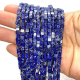 Natural Stone Emperor Bracelet Cube Beads Charms DIY Jewelry