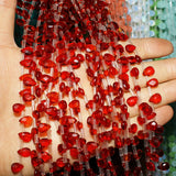 Agate Crystal Teardrop Beads for Jewelry Making DIY Bracelet