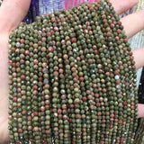Faceted Amethyst Garnet Small Beads for Jewelry Making