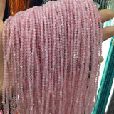 Faceted Amethyst Garnet Small Beads for Jewelry Making