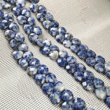 Stone Faceted Agate Beads Water Drop Shape for Jewelry Making
