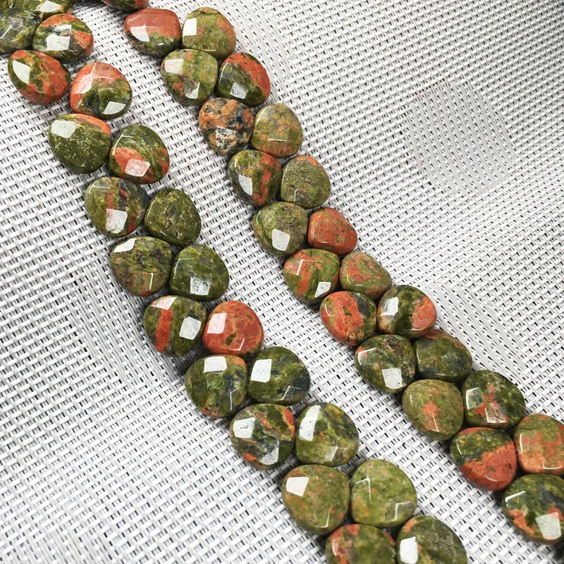 Stone Faceted Agate Beads Water Drop Shape for Jewelry Making