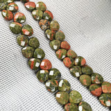 Stone Faceted Agate Beads Water Drop Shape for Jewelry Making