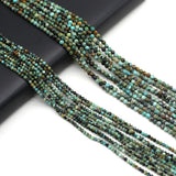 Natural Stone Faceted Beaded African Pine Gemstone Loose Isolation Beads