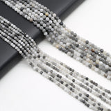 Faceted Eagle Eye Stone Loose Beads for Jewelry Making