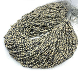 Natural Stone Faceted Beads Dalmatian Stone Charm Bracelet