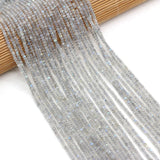 Labradorite Faceted Spacer Beads for Jewelry Making