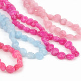 Faceted Coin Shape Jades Bead 5x8mm Spacer Beads