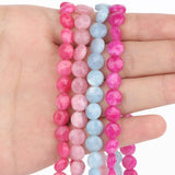 Faceted Coin Shape Jades Bead 5x8mm Spacer Beads