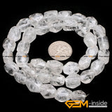 Natural Stone Faceted Cuboid Beads Strand 15 Inch DIY Jewelry Making