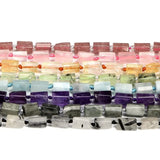 Natural Stone Faceted Cylinder Shape Loose Beads For Jewelry Making