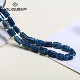 Natural Stone Faceted Cylinder Shape Loose Beads For Jewelry Making
