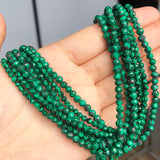 Green Malachite Spacer Beads for Jewelry DIY 2 3 4mm