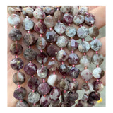 Natural Stone Faceted Tourmaline Beads for DIY Jewelry Making