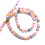 6mm Morganite Round Beads for DIY Jewelry