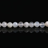 Natural Stone Moonstone Small Beads for Jewelry Making