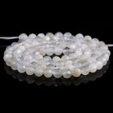 Natural Stone Moonstone Small Beads for Jewelry Making