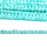 Amazonite Faceted Small Beads 4 5mm Loose Beads for Jewelry Making