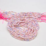 Natural Stone Faceted Small Beads for Women Jewelry Necklace Bracelet 2-4mm