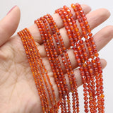 Natural Stone Faceted Small Beads for Jewelry Making