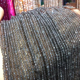 Pyrite Faceted Small Beads 2 3 4mm Loose Beads