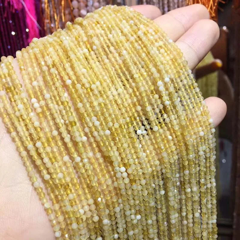 Pyrite Faceted Small Beads 2 3 4mm Loose Beads
