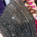 Pyrite Faceted Small Beads 2 3 4mm Loose Beads