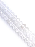 Natural Stone Faceted Crystal Beads 4x6mm