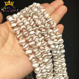 Faceted Water Wave Agates Round Beads 15''Strand 8/10mm