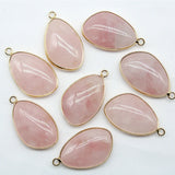 Natural Stone Necklace Pendant Irregular Shape 6pcs