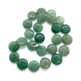 Tiger Eye Stone Necklace Malachite Agate Jewelry 16mm