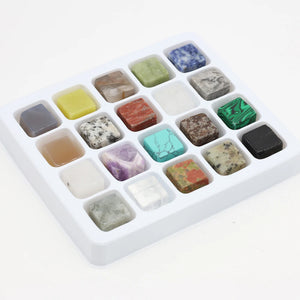 Natural Stone Amethyst Turquoise Agate Ice Whiskey Stones 18-20mm