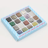 Natural Stone Amethyst Turquoise Agate Ice Whiskey Stones 18-20mm