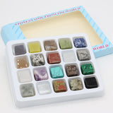 Natural Stone Amethyst Turquoise Agate Ice Whiskey Stones 18-20mm