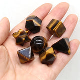 Green Aventurine Geometric Shape Bead Set for Necklace Crafts