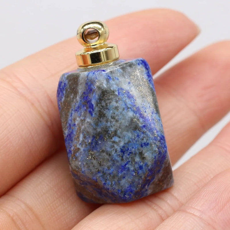 Lapis Lazuli Pendant for DIY Necklace Jewelry Making