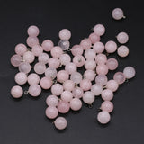 Rose Quartz Round Ball Pendant for DIY Jewelry Making