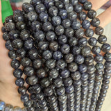 Purple Cordierite Iolite Round Bead Strand for DIY Jewelry Making