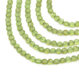 4mm Faceted Peridot Stone Beads for Jewelry Making