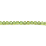4mm Faceted Peridot Stone Beads for Jewelry Making