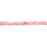Faceted Pink Opal Cube Beads 2/5mm for DIY Jewelry Making