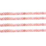 Faceted Pink Opal Cube Beads 2/5mm for DIY Jewelry Making